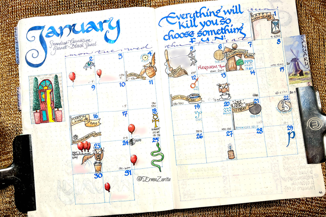 ErmaZurita January 2023 Calendar