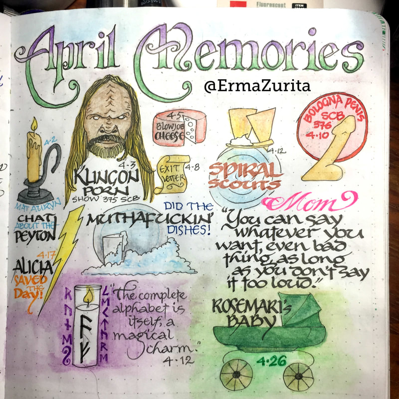 ErmaZurita April 2018 Memories