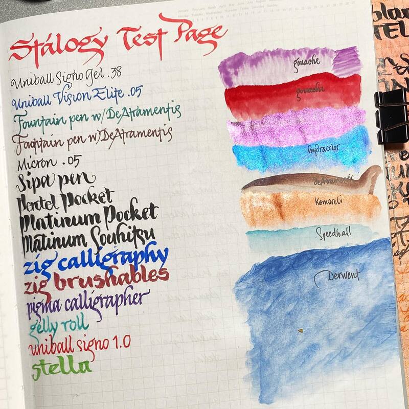 Stalogy Pen tests front by Erma