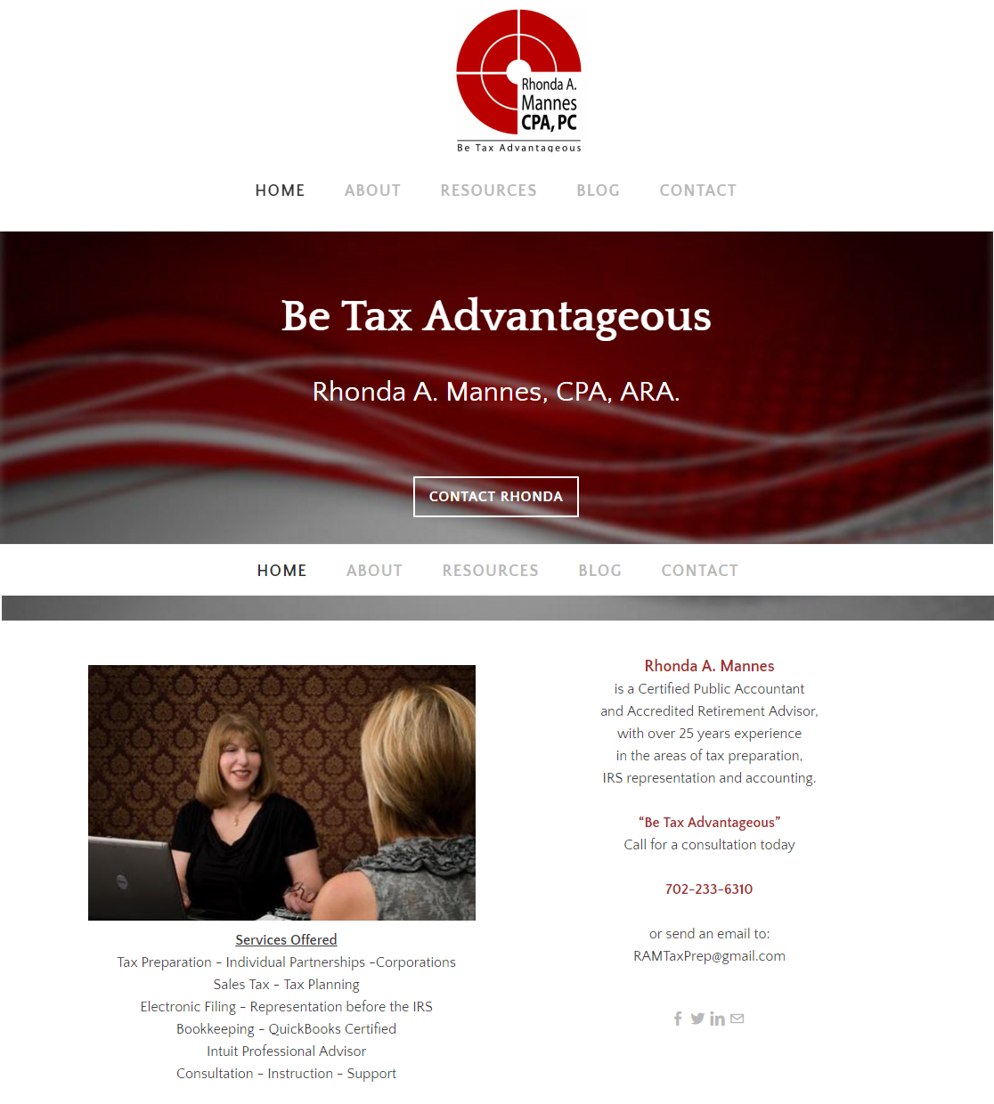 Rhonda A. Mannes RAM Tax Prep